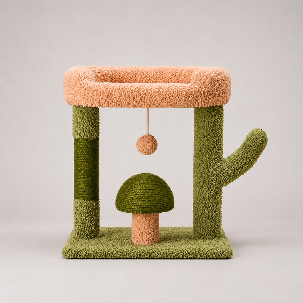 Prickly Cactus Cat Tree