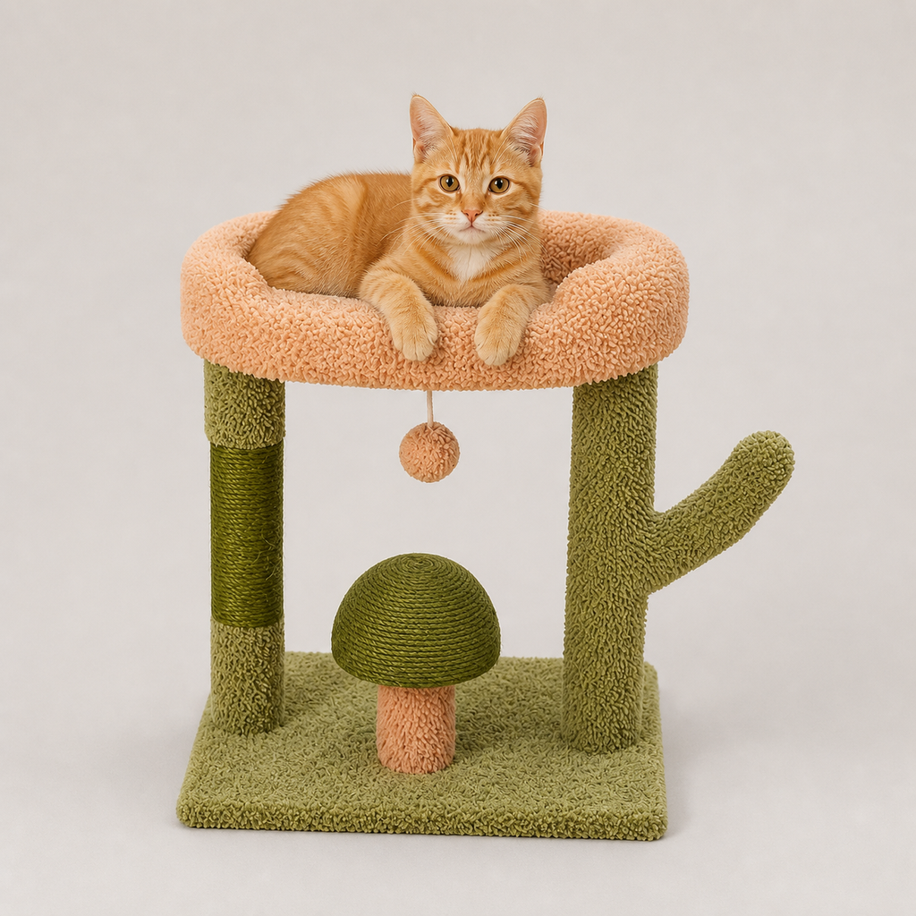 Prickly Cactus Cat Tree